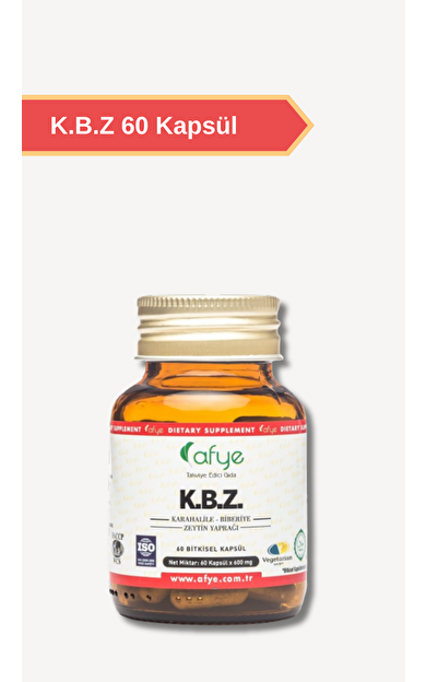 Afye K.B.Z. 60 Bitkisel Kapsül